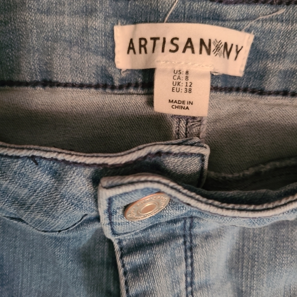 HP🔥🔥🔥🔥Cropped jeans size 8, 29 w - Picture 5 of 6